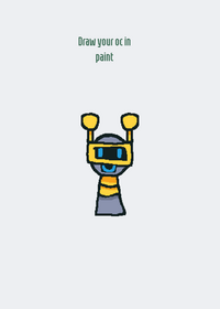 Draw your oc in Paint