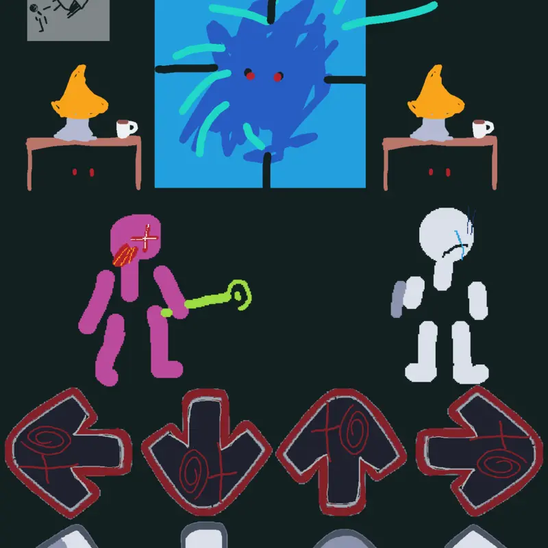 Fnf suffering power by @shadow_demon17