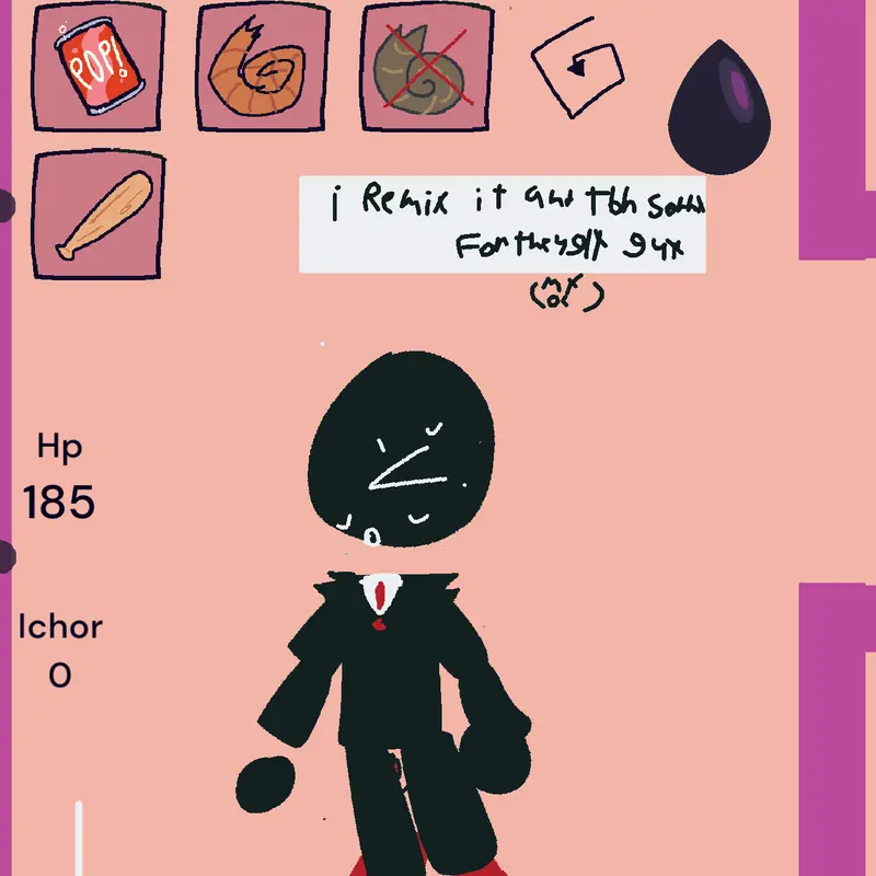 My oc ( not looked but joke look) by @Robby_gamer