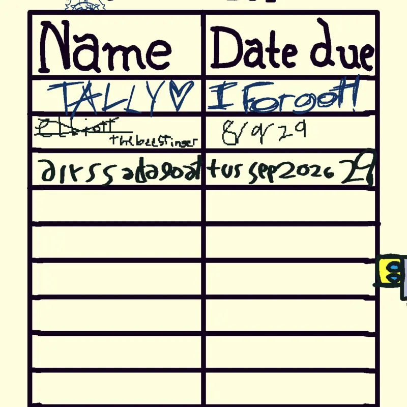 Library list by @Alyssadagoat