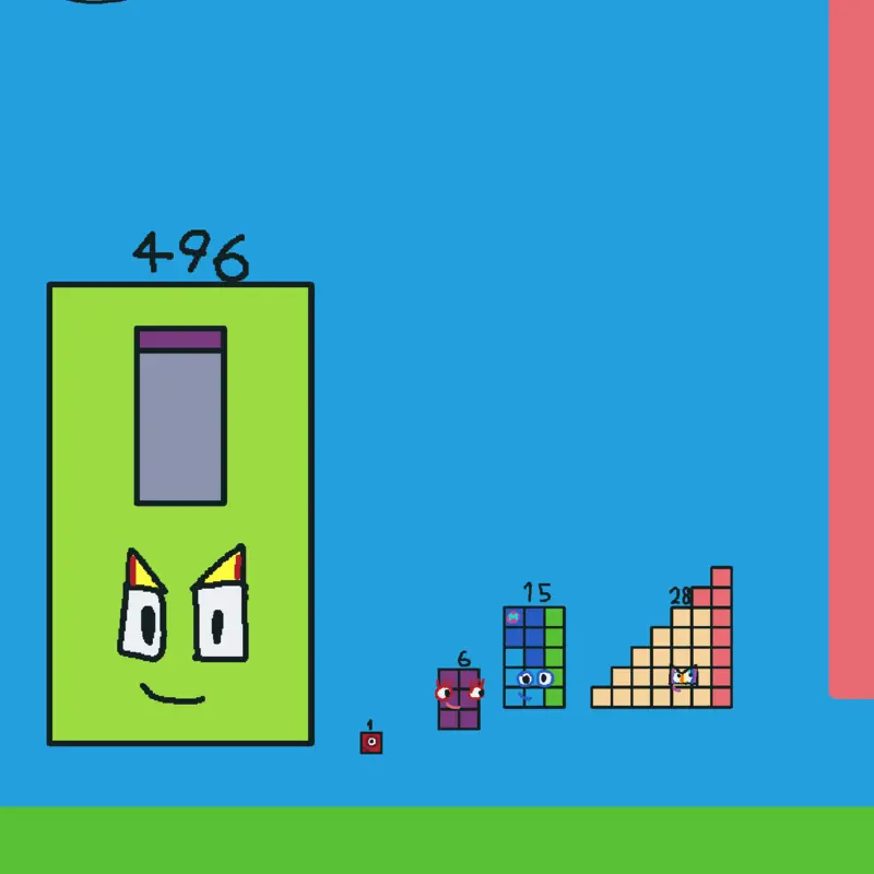 Perfect numberblocks Band sandbox by @WilliandasilvaGuimar