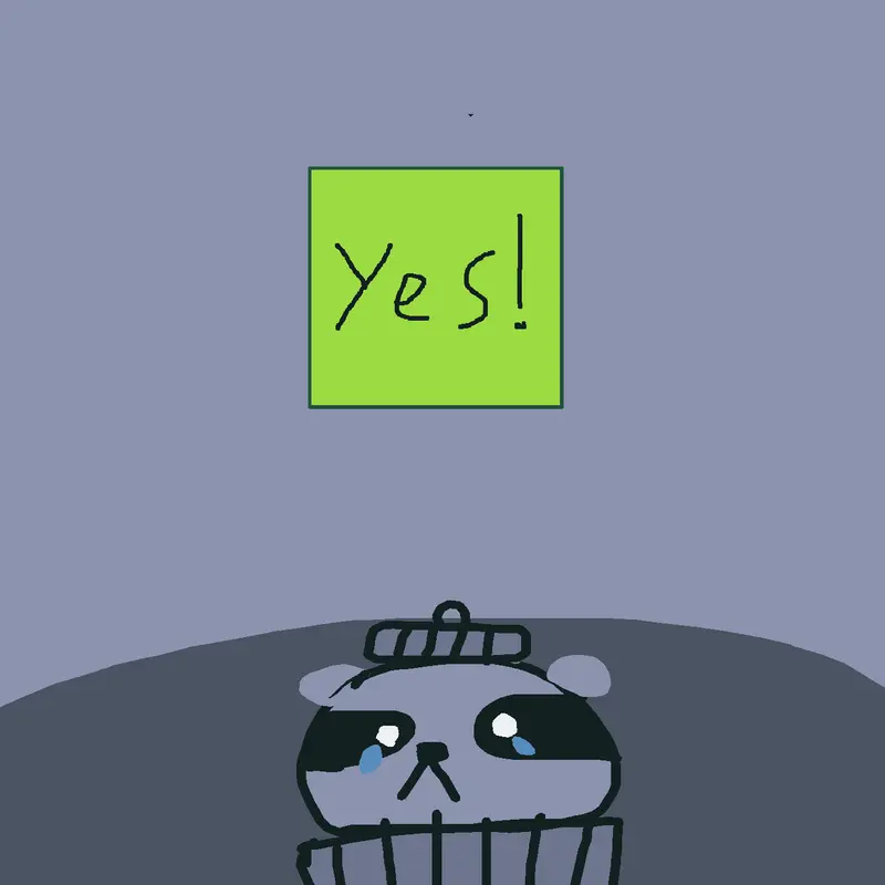 Raccoon adoption game by @RustyPickles