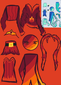 Fire dress up