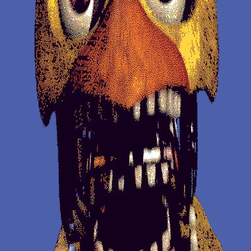 Withered Chica Jumpscare by @Root_toot