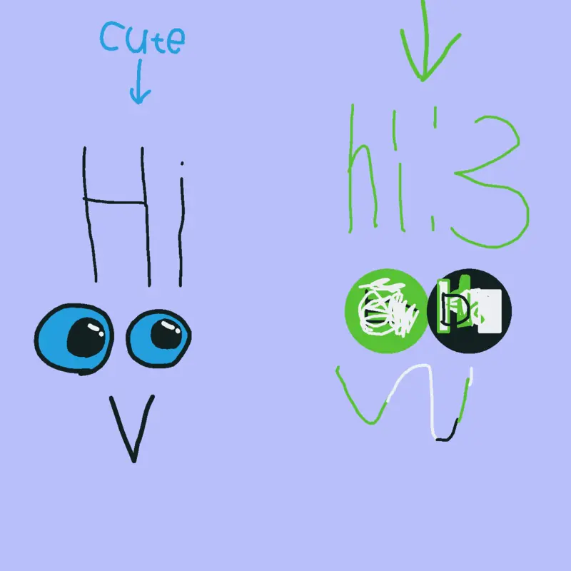 hi :3 lol :P by @A-35gamingXD