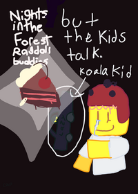 99 nights in the forest ragdoll game..