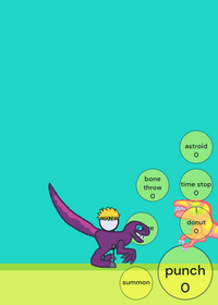 Low quality the world but its dinosaur (...