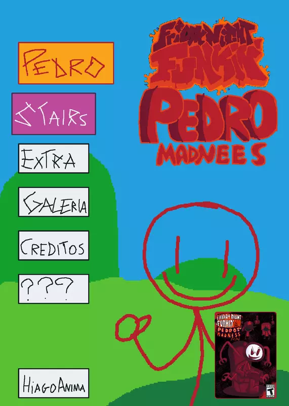 FNF Pedro Madness V3 by @hiagoANIMA