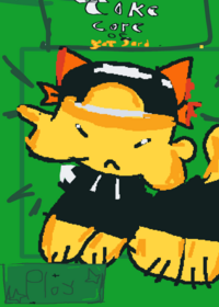 Take care of cat jard from evade!!