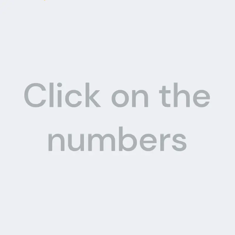Numbers by @xxxNosexxx