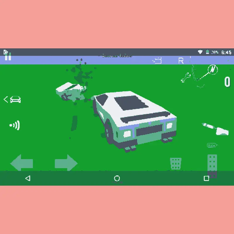 Simple car simulation by @MdBos