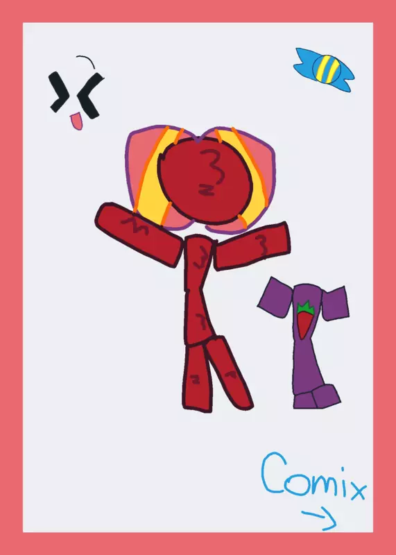My Emoji Cat OCs puzzle game! by @synbxt0711