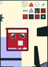 castle it's a red slime not flipping blood