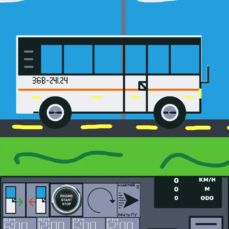 Bus simulator by @AnsPlayingCastle