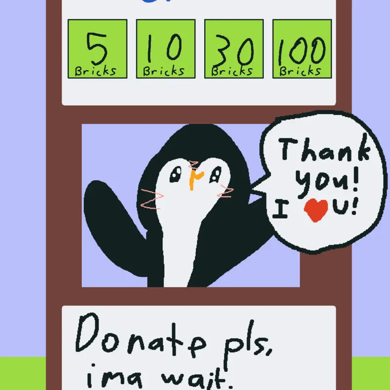 Donate to Peng. Heh by @pengs_stuff