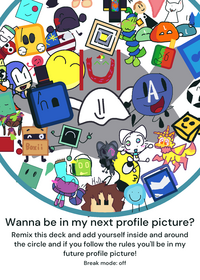 Wanna be in my next profile picture?