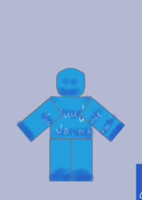 Joyful little bluudude