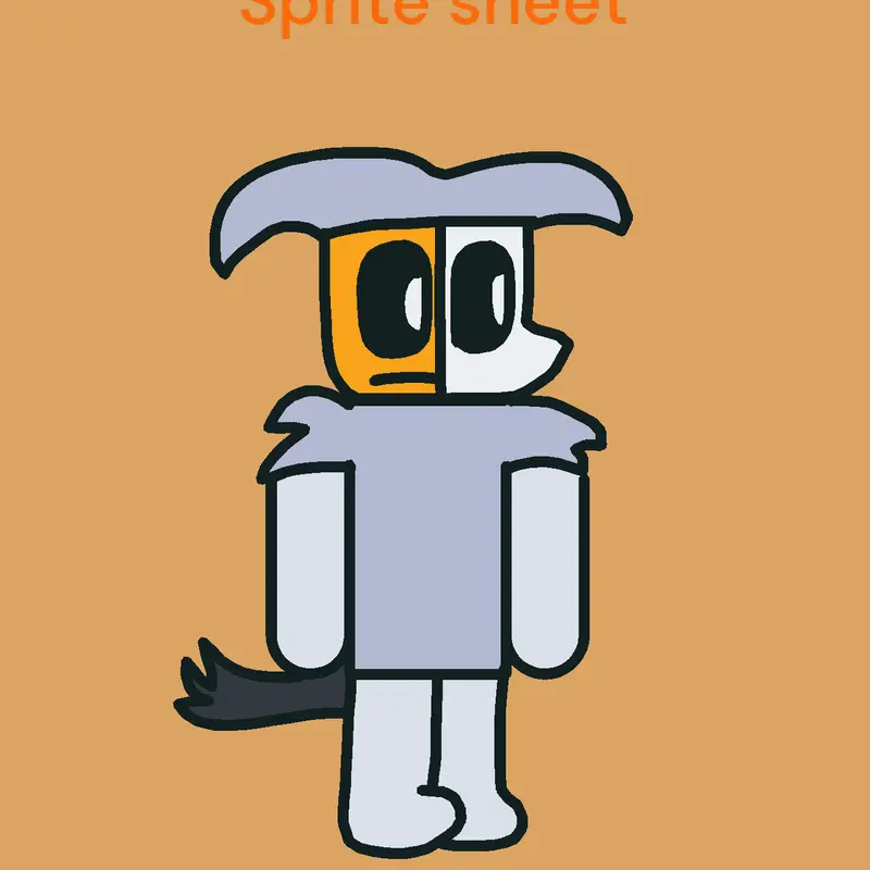 Orangestar Sprite sheet by @DaviTV