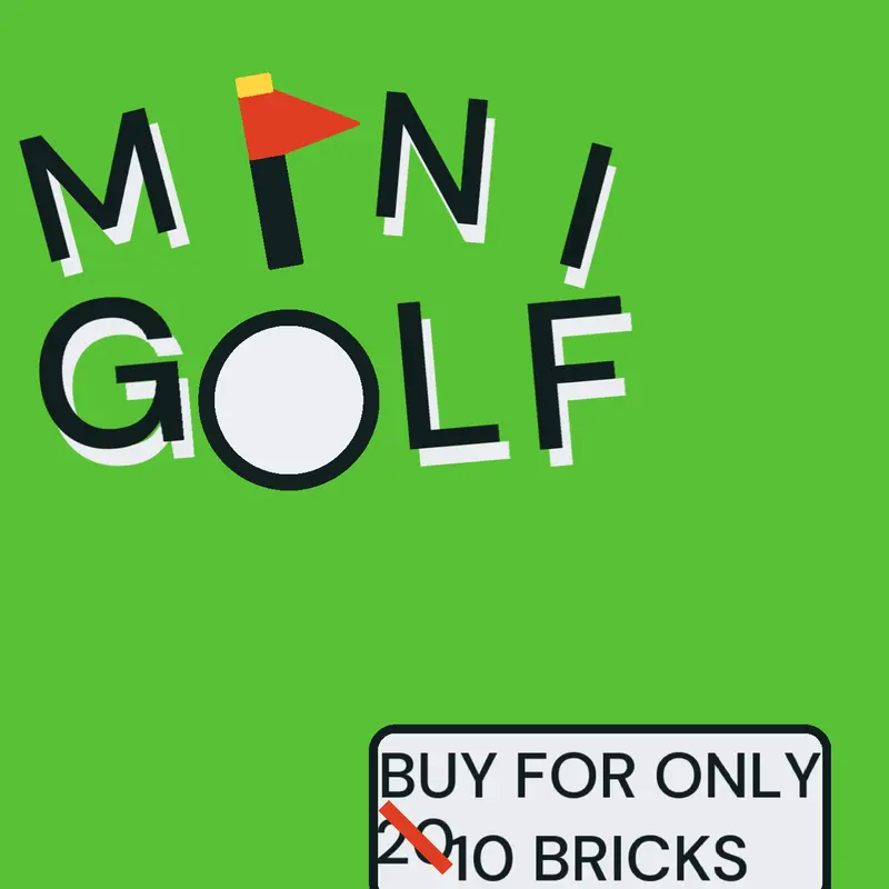 Mini Golf Sim ad by @MrGooseBoose