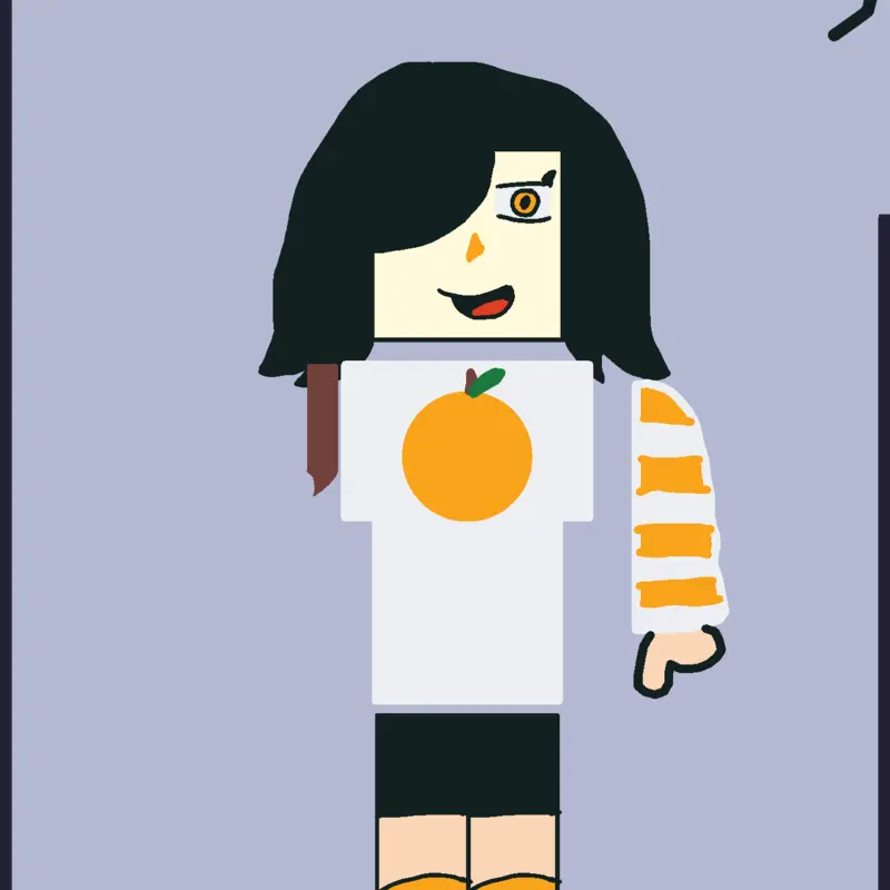Orane girl by @shereine