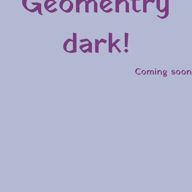 Dark geomentry is coming! by @caileto