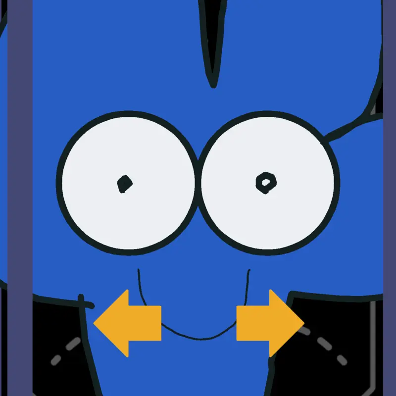 4 mask bfdi by @jammyanimates