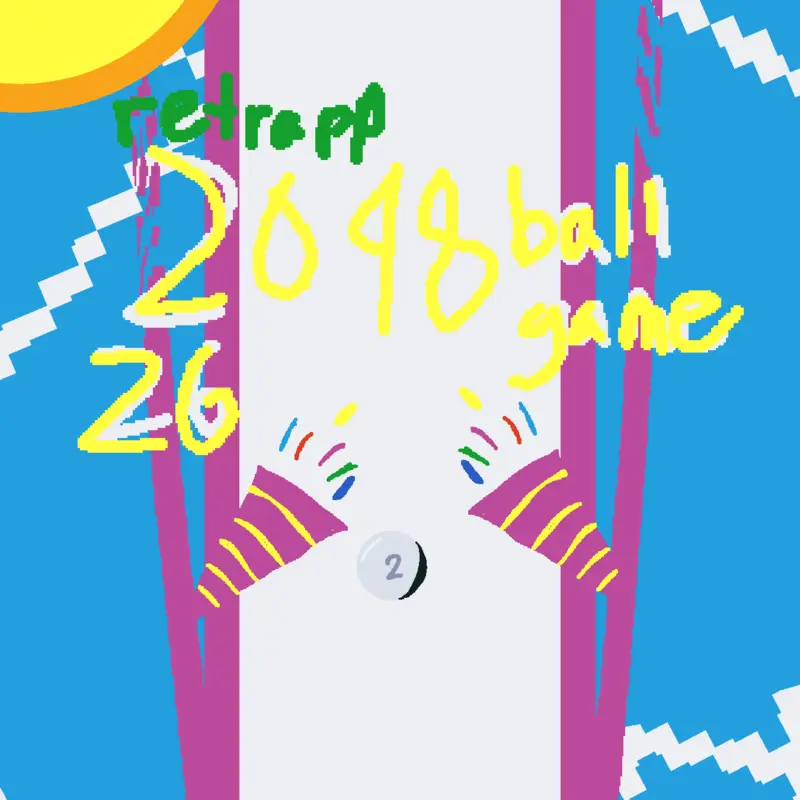 2048 ball game by @retrapp