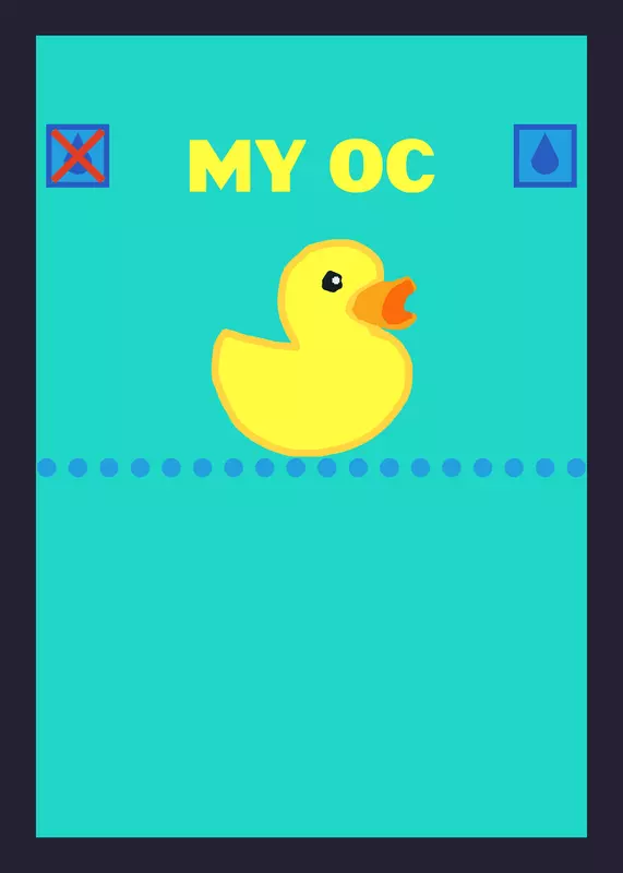 my first oc yay by @DuckyFunny