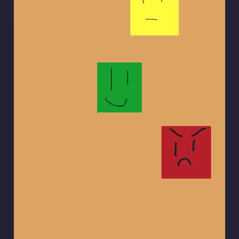 Play with green red and yellow cube by @sanstheskeleton5