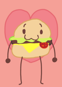 Cheeseburger dancing❤