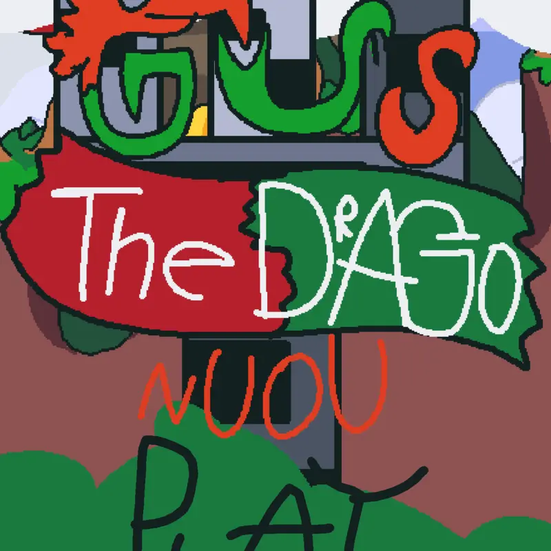 Gus the dragon: NUOU by @Kaleb_808k_the_catbird
