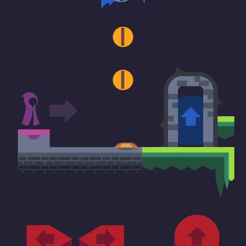 Simple Platformer game by @LaxusDelaCerna