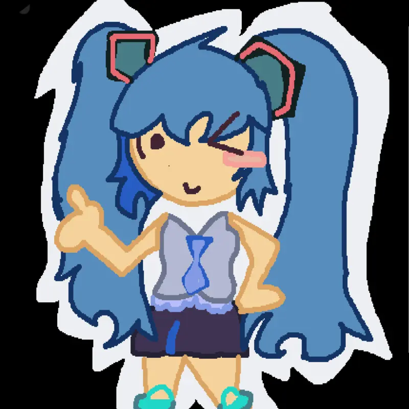 MIKU by @Neru_fan