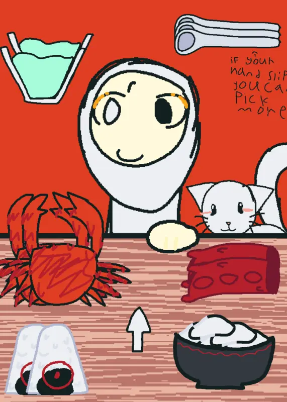 Mukbang game by @ORE0_VINZ