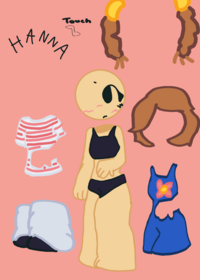 a Buddy the Unicorn dress-up game