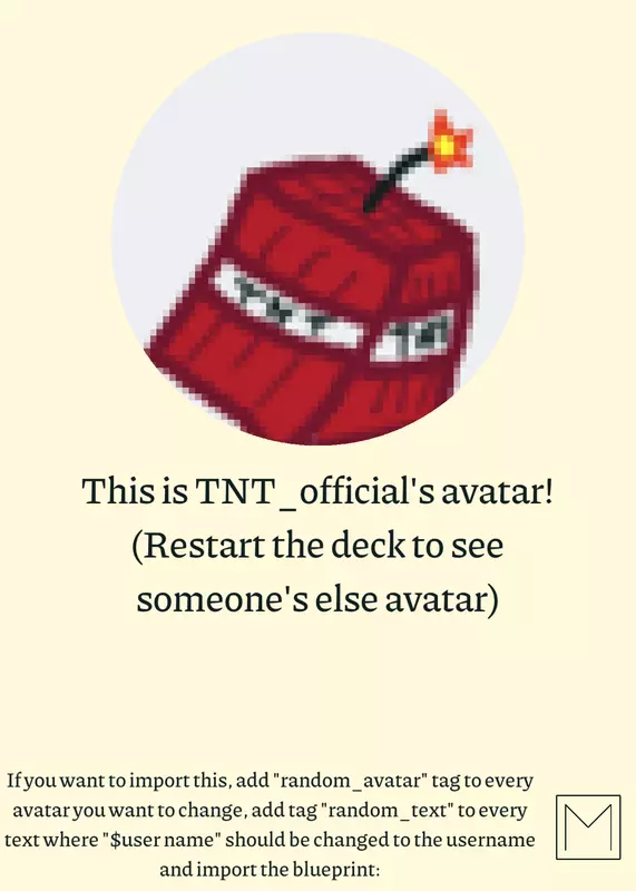 Random users free to use by @TNT_official