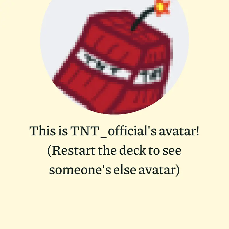 Random users free to use by @TNT_official