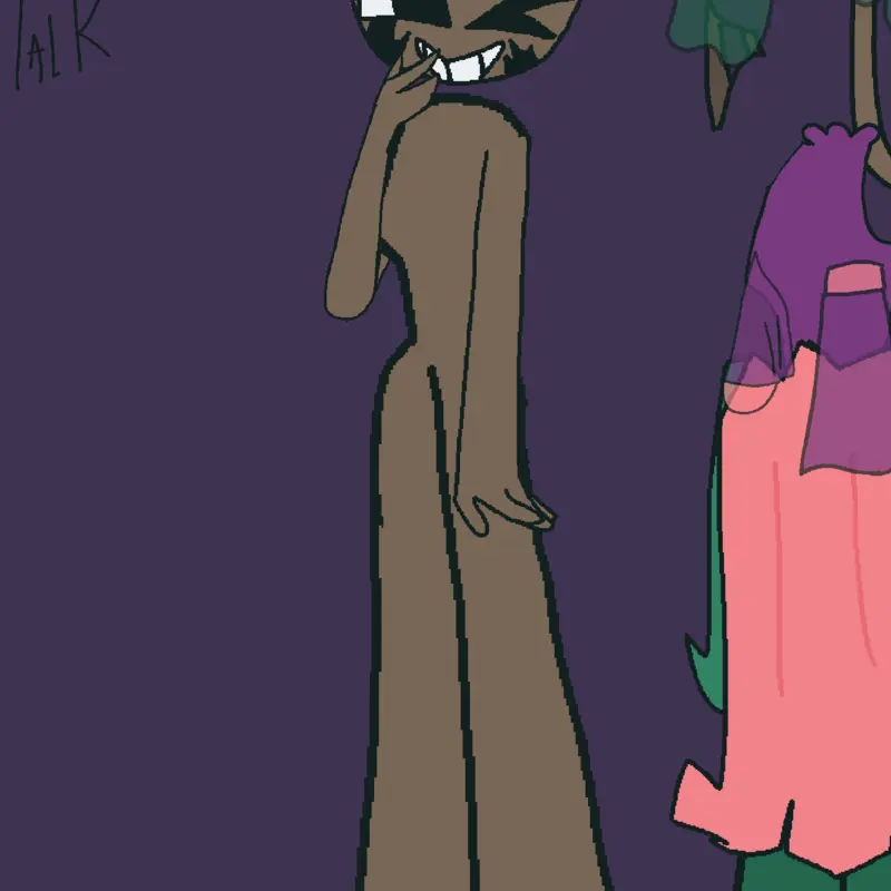 Dandy's world au by @NaotuNaio