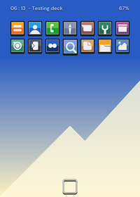 Testing deck : phone thinggy