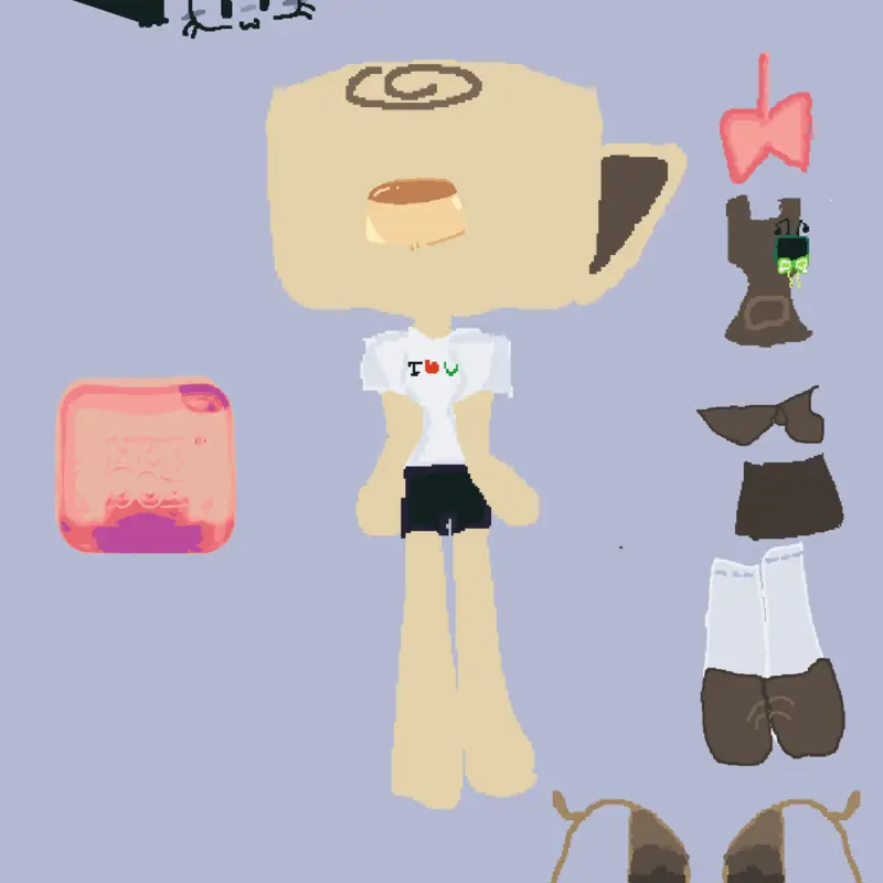shelly dress  up by @IDKCAT1234