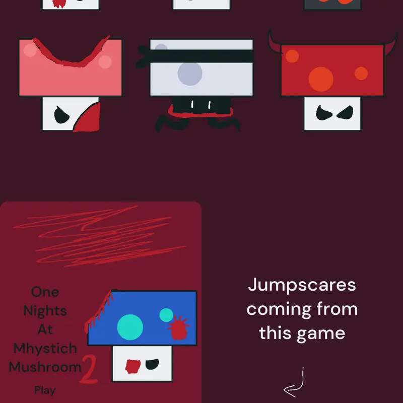 ONAMM jumpscare simulator by @mhstichgames
