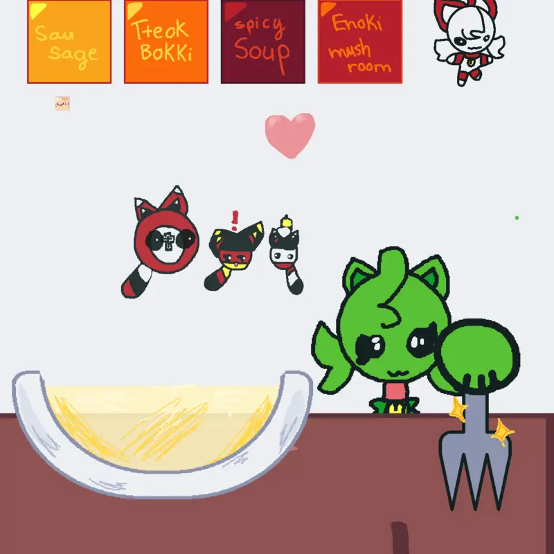 Mukbang springto kit (my oc) by @Itzyingyang