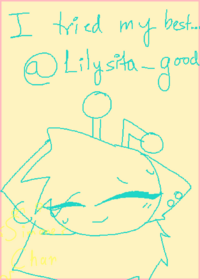 I tried my best for @Lilysita_good