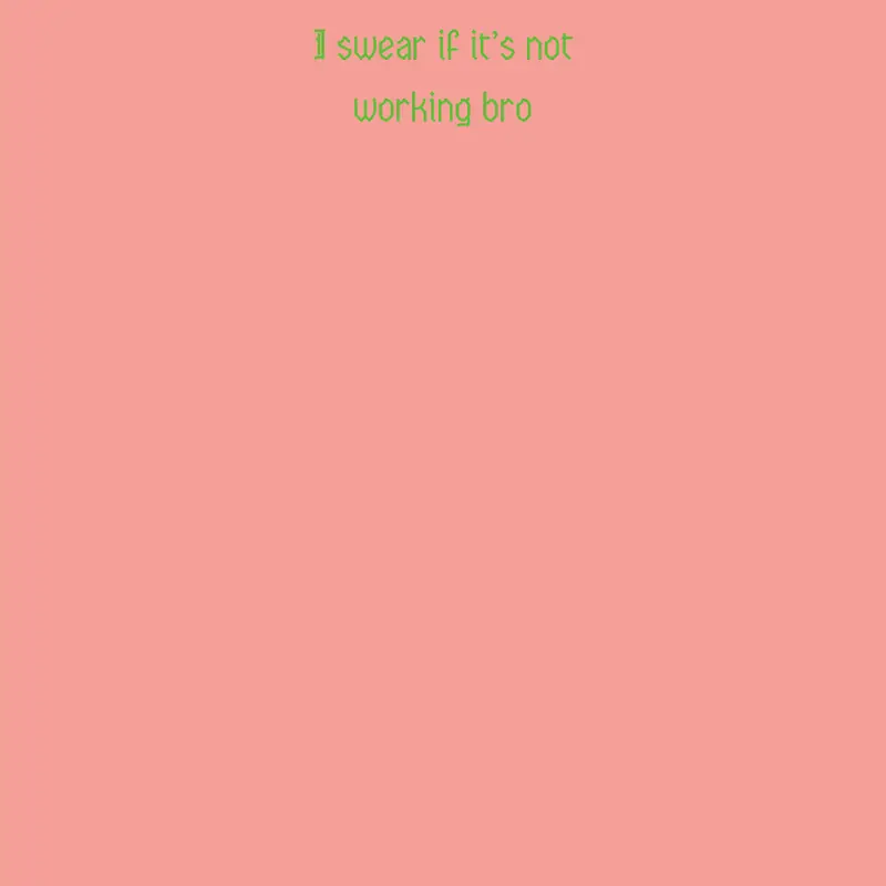 TELL ME IF ITS NOT WORKING :/ by @unpaid_therapist