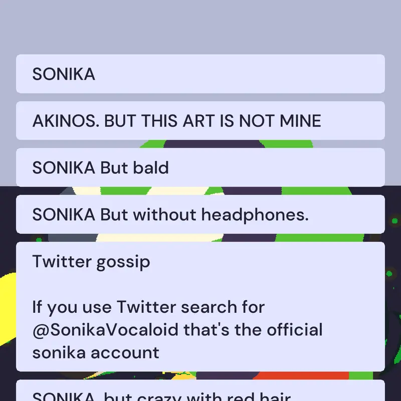 SONiKA É a Gossiploid🫪😂 by @UMFADOAKINOS