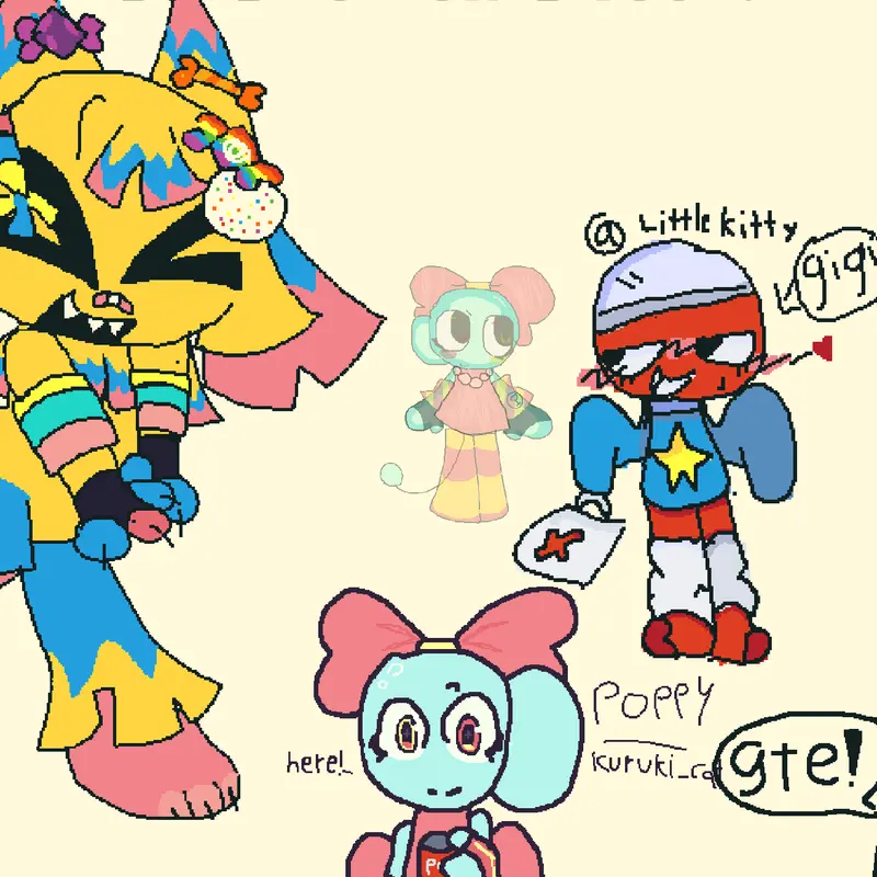 Game by @cuteroza_hellokittyfan