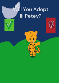 Adopt Lil petey !!!