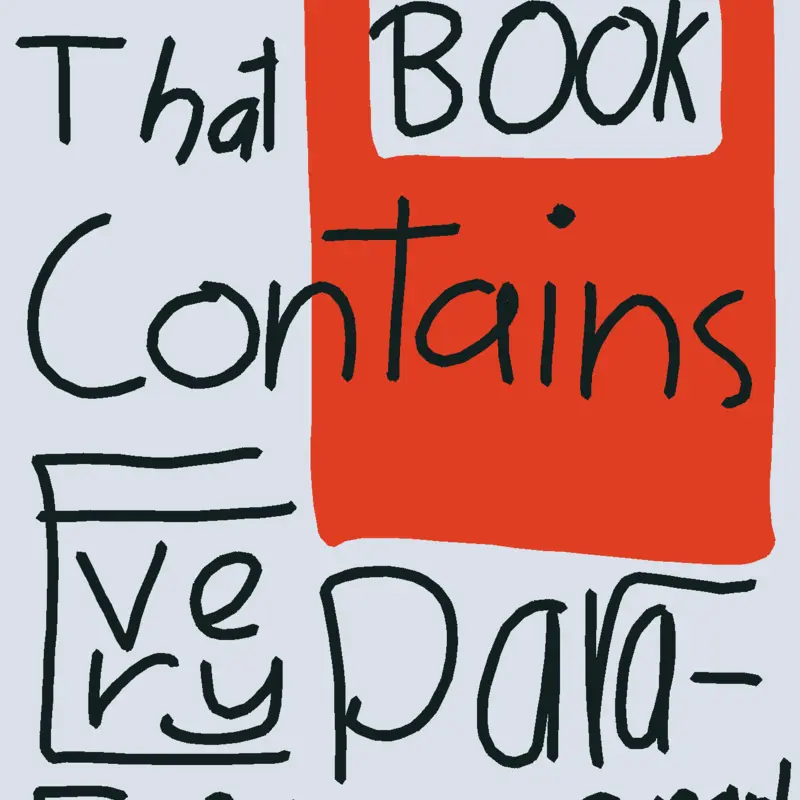 The book that contains every paragraph by @kzky_official