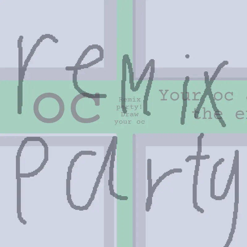 Remix party, draw your oc by @H3l1c0pt3r_or_windows_xp