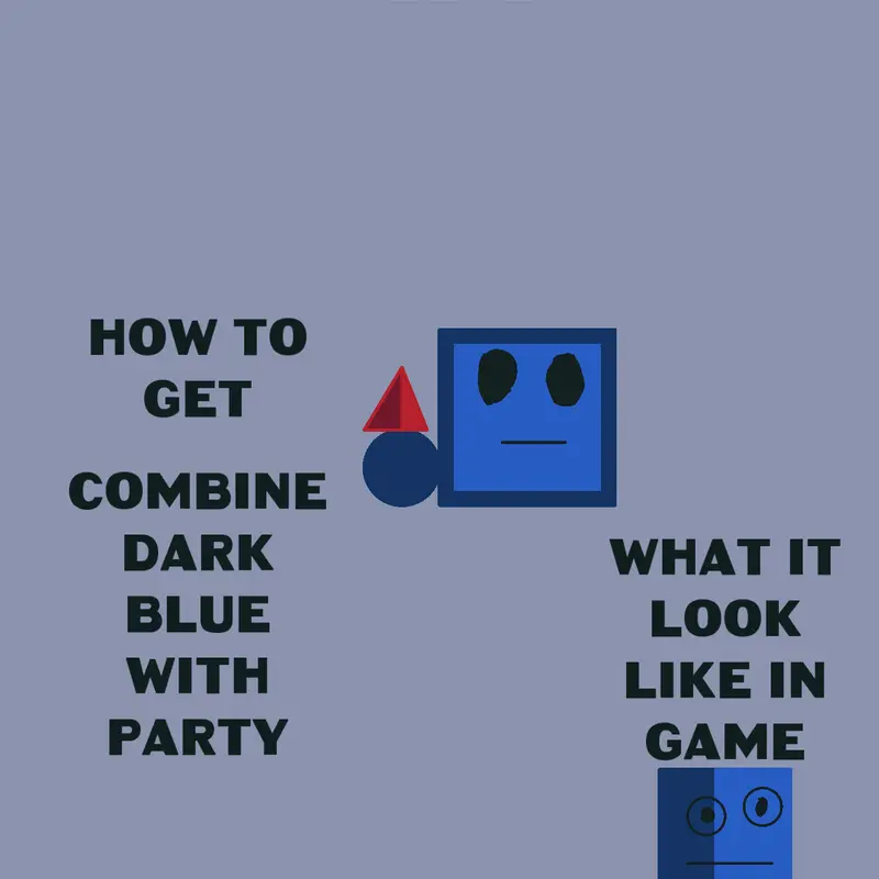 Evil blue cube by @alien_nico